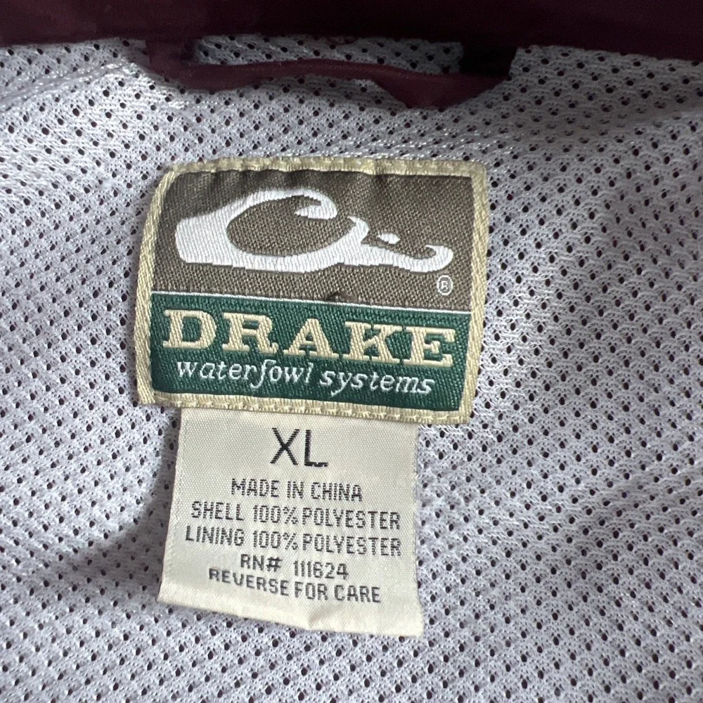 Drake Waterfowl Systems Mississippi State Bulldogs Button Up‎ Shirt size XL Nice